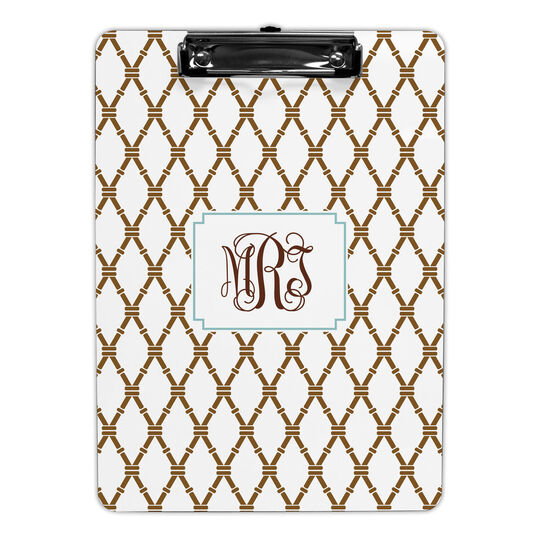 Bamboo Brown and Slate Clipboards